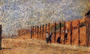 Georges Seurat Piling Farmer Spain oil painting artist